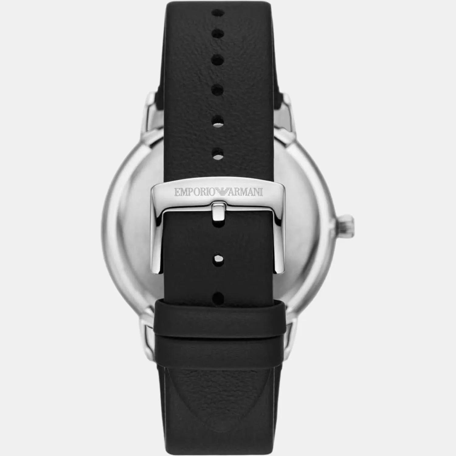 Men's Green Dial Analog Leather Watch AR11509