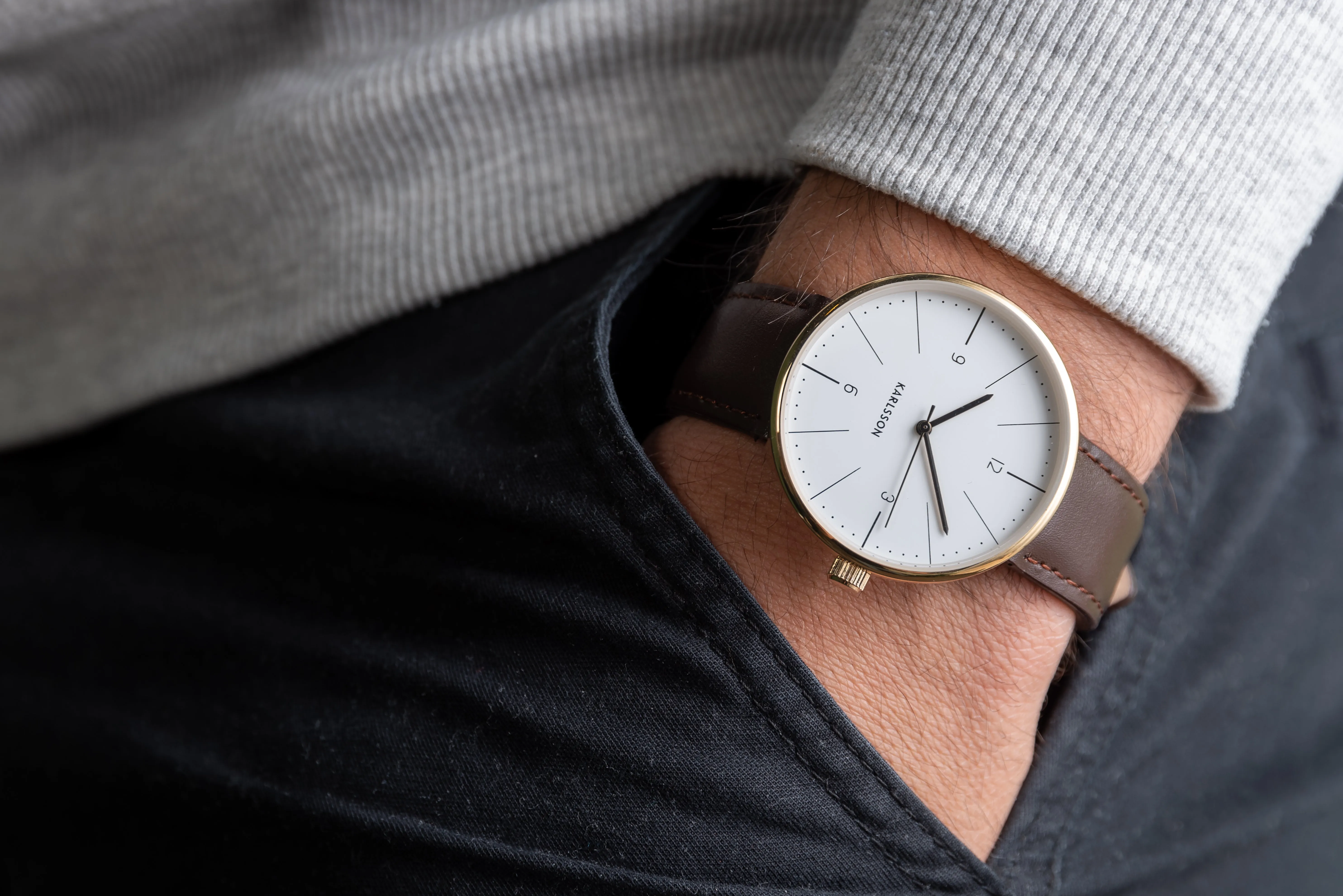 Men's Normann Watch - White
