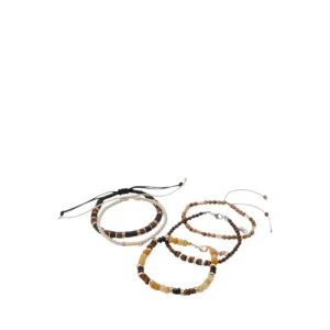 MESPILUS BRACELETS - BROWN