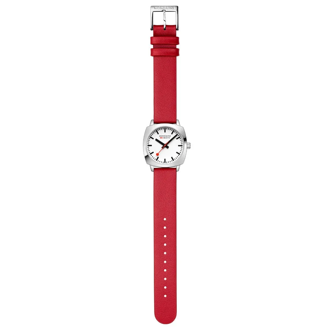 MONDAINE PETITE CUSHION, RED, 31 MM- MSL.31110.LCV