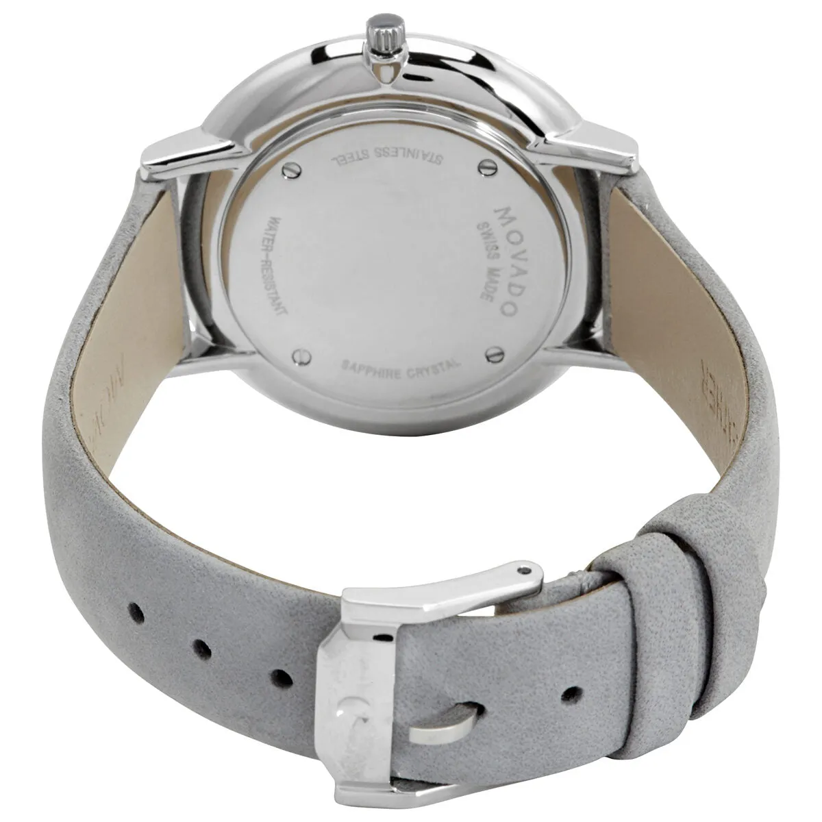 Movado Modern 47 Quartz White Dial Ladies Watch 0607344