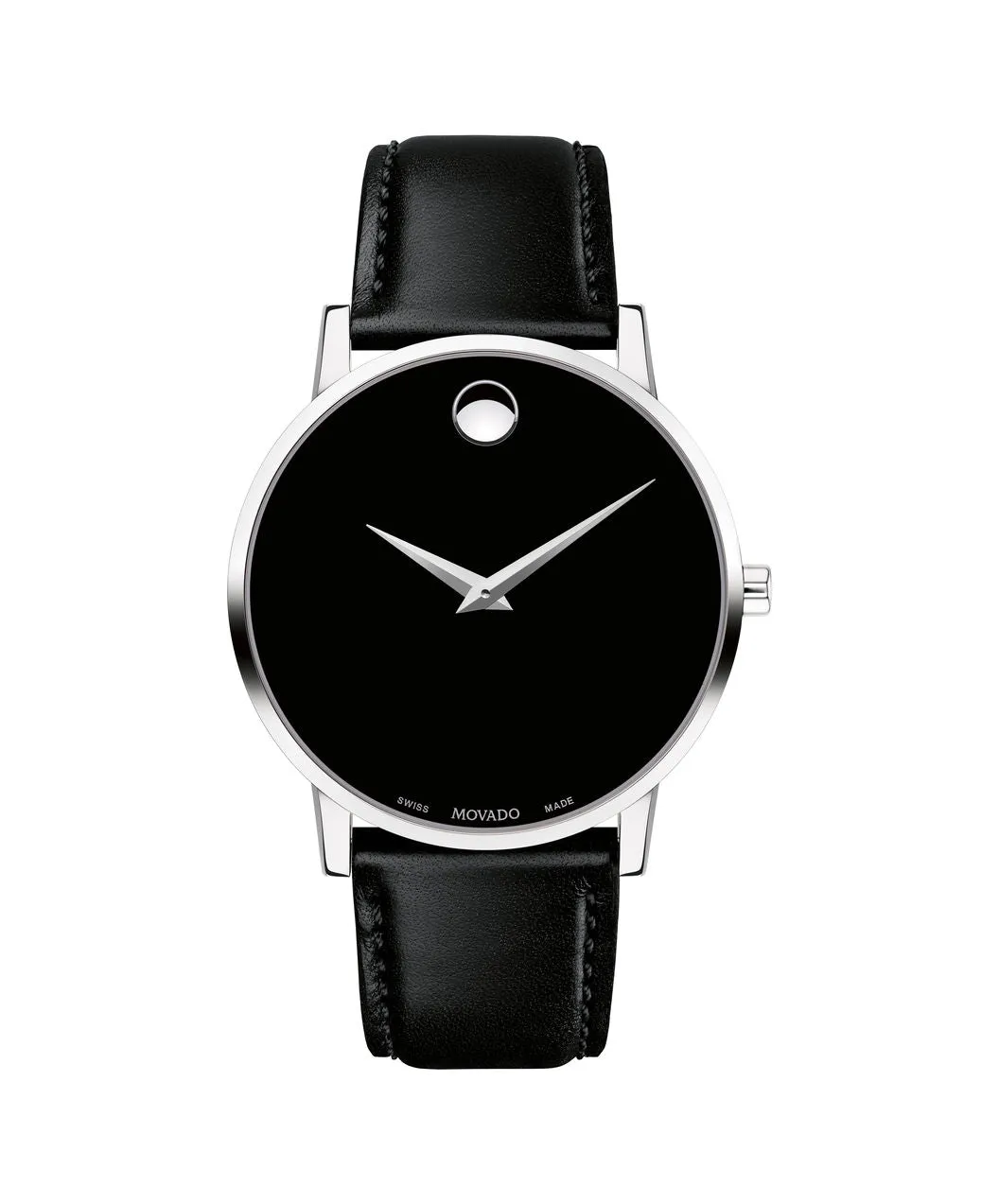 Movado Museum Classic Men's With Black Leather