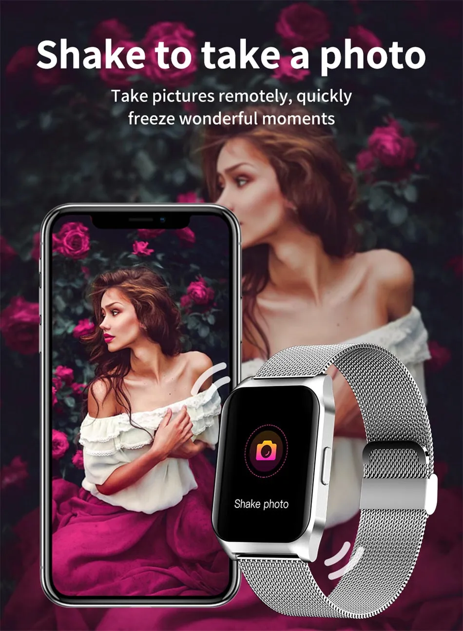 New Smart Watch Mens Women Bluetooth Call Waterproof Music Sport Smartwatch Multi-Dial Switching Heart Rate Fitness Tracker Band