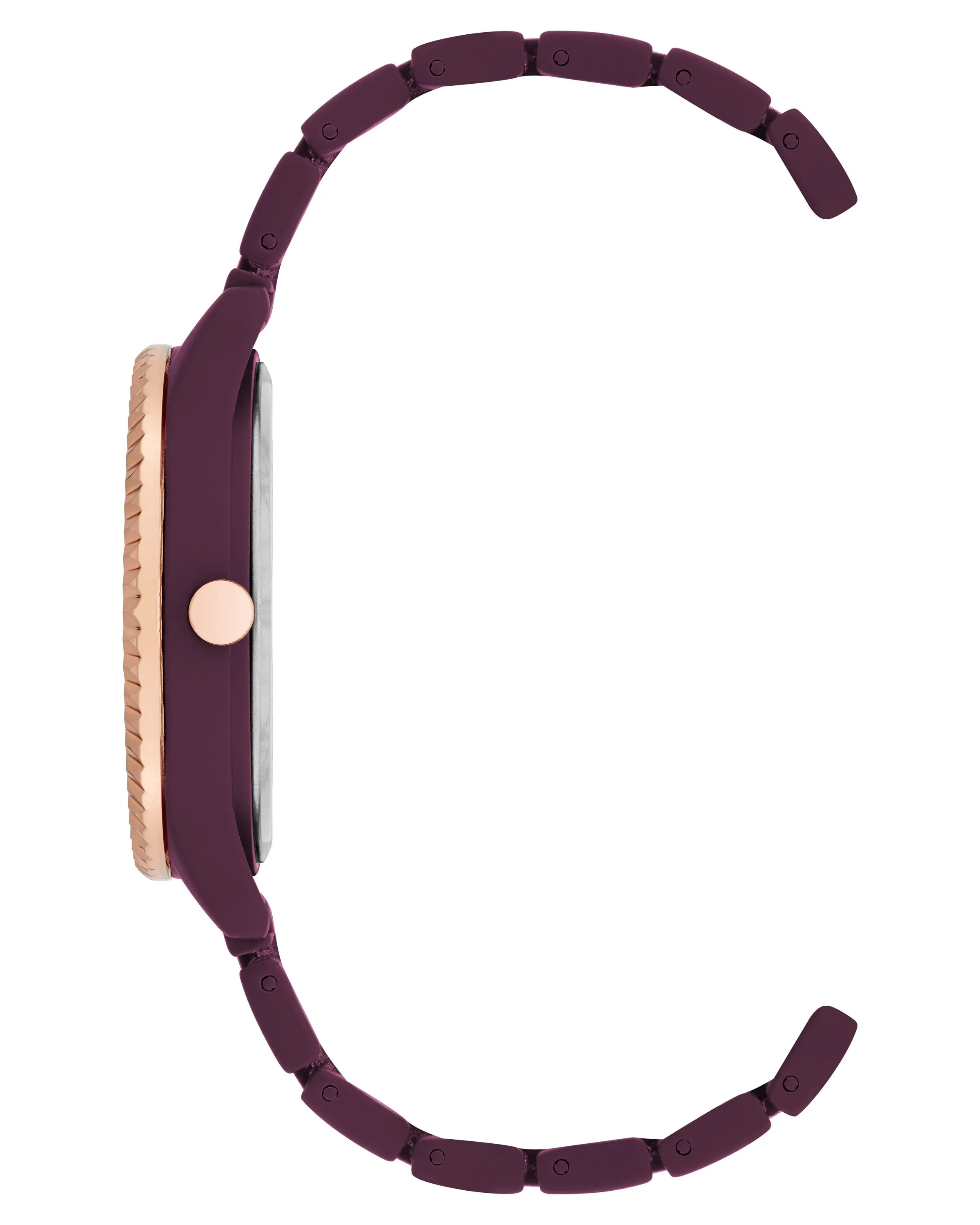 Nine West Burgundy Dial Analog Watch For -  Ladies NW-2932BYRG