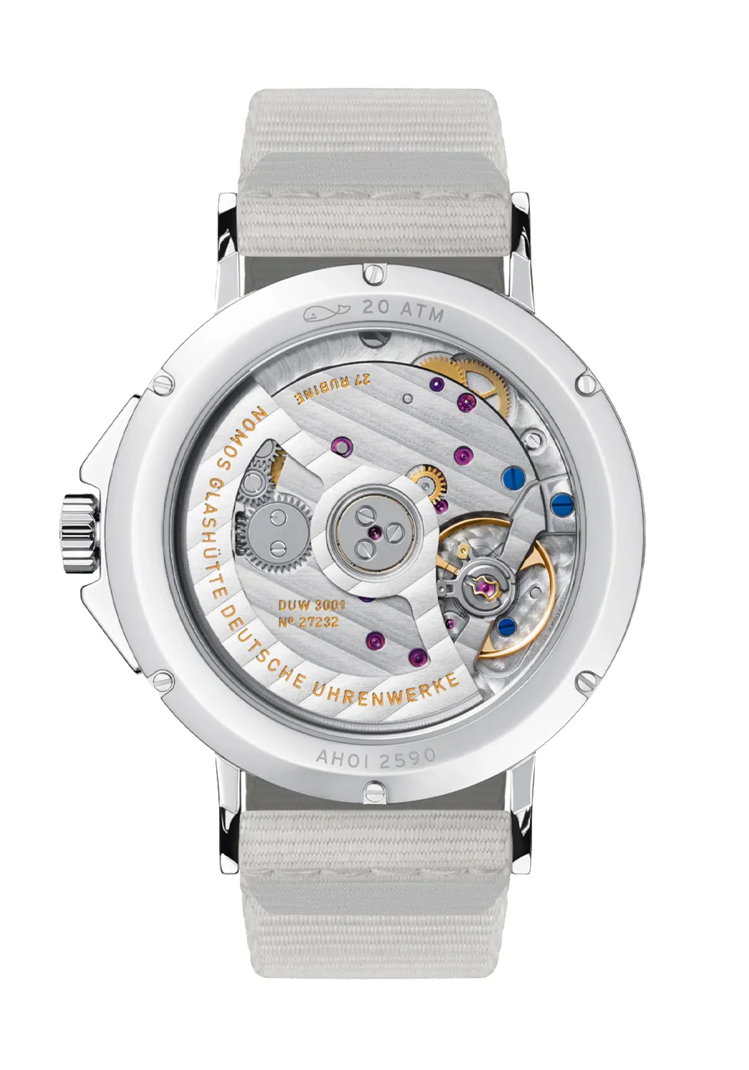 NOMOS Ahoi Neomatik Siren White | Ref. 564