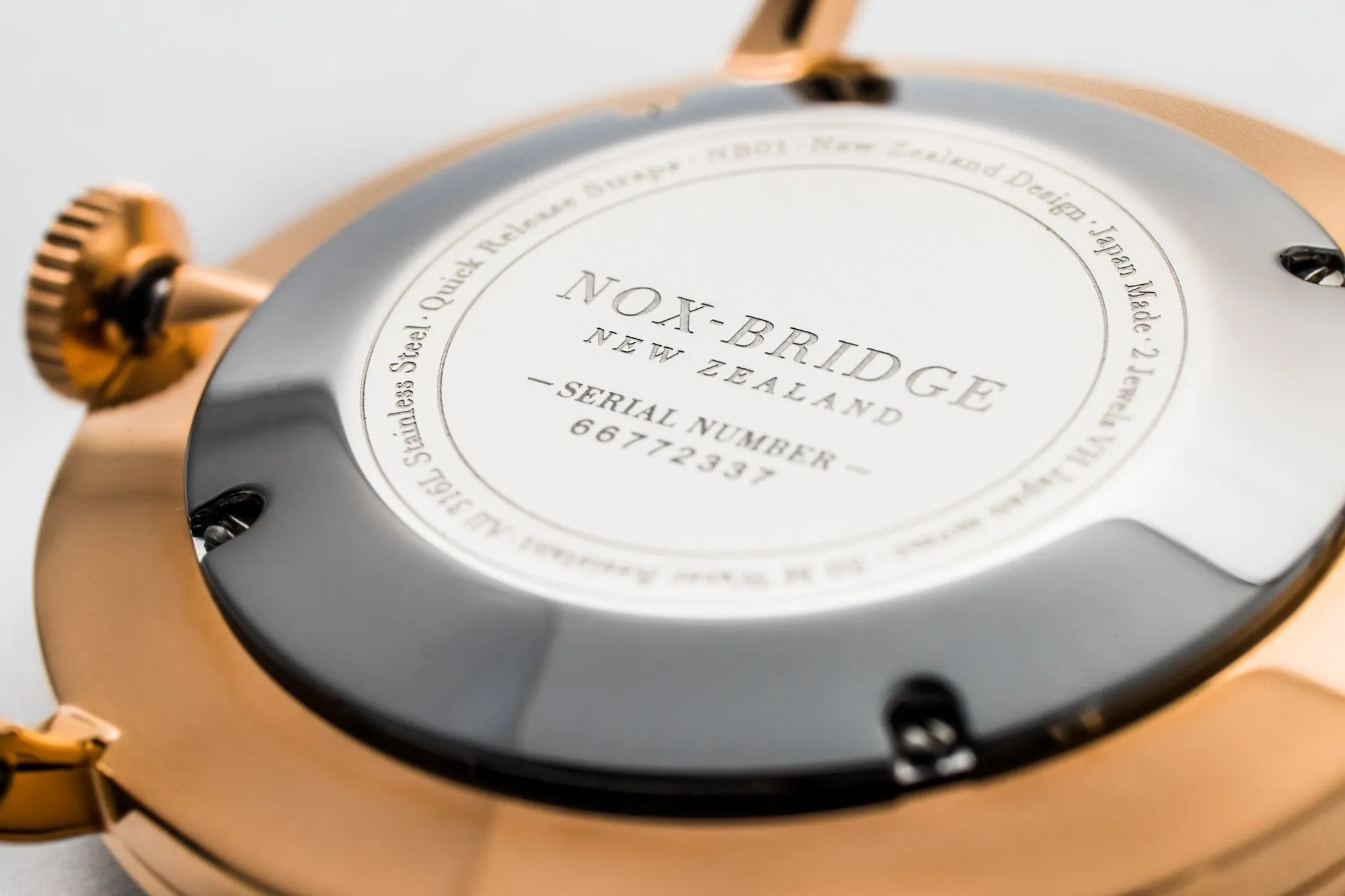 Noxbridge Classic Meissa Rose Gold 36MM MRG36