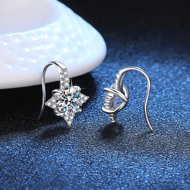 Octagonal Star Earrings – Luxury & Elegance