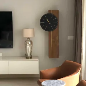Off Centre Grandfather Clock Wall for Living Room | Timer Watches