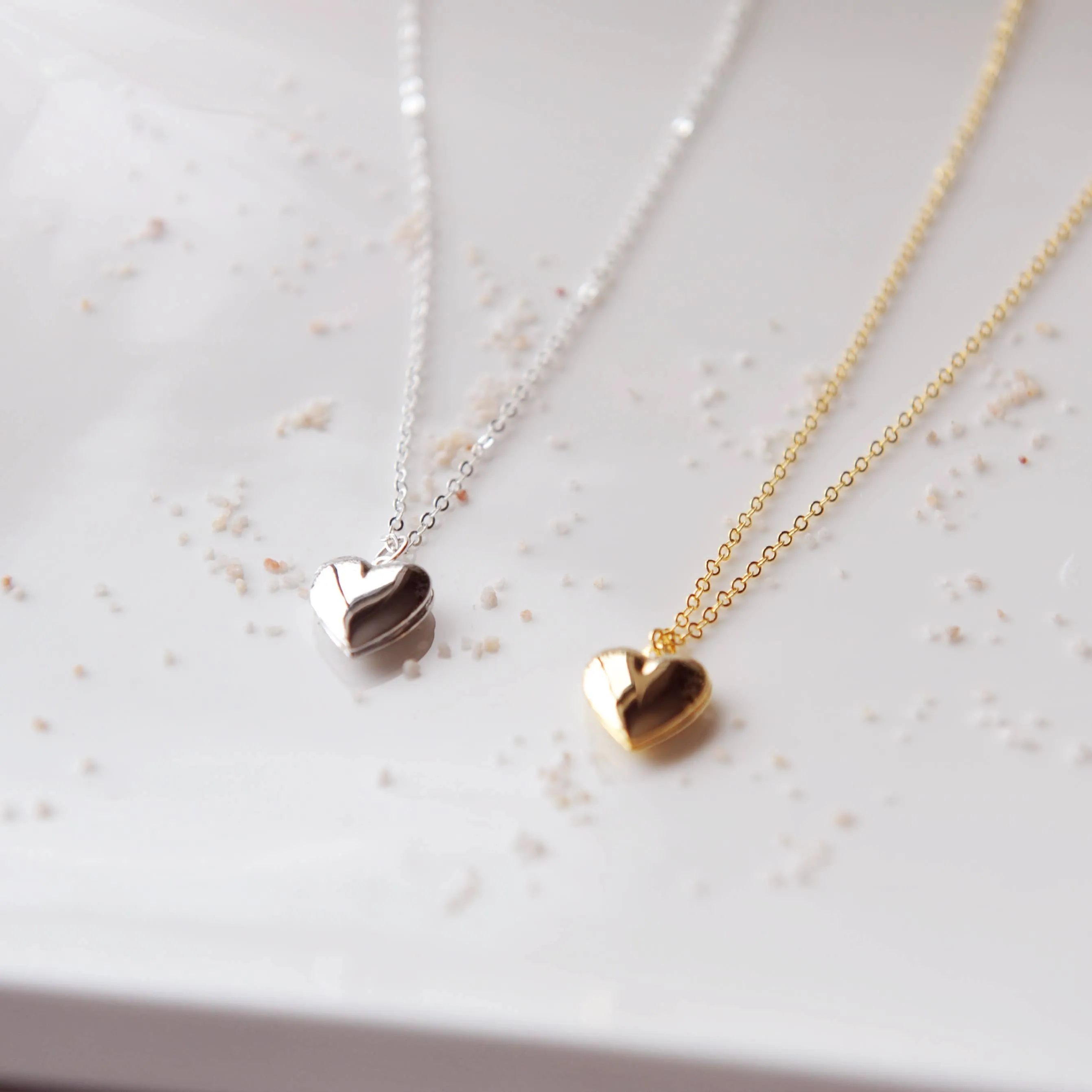 Oh So Lovely Heart locket necklace