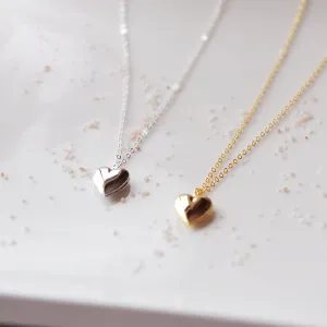 Oh So Lovely Heart locket necklace