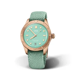 Oris Diver 65 - Green Dial & Green Strap