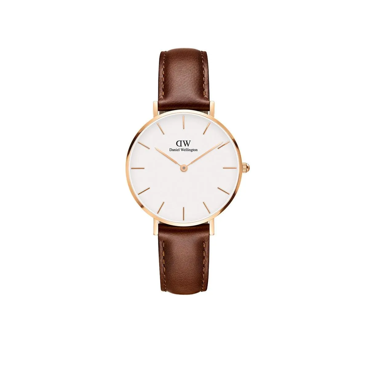 Petite 32mm St Mawes - Rose Gold & White Watch