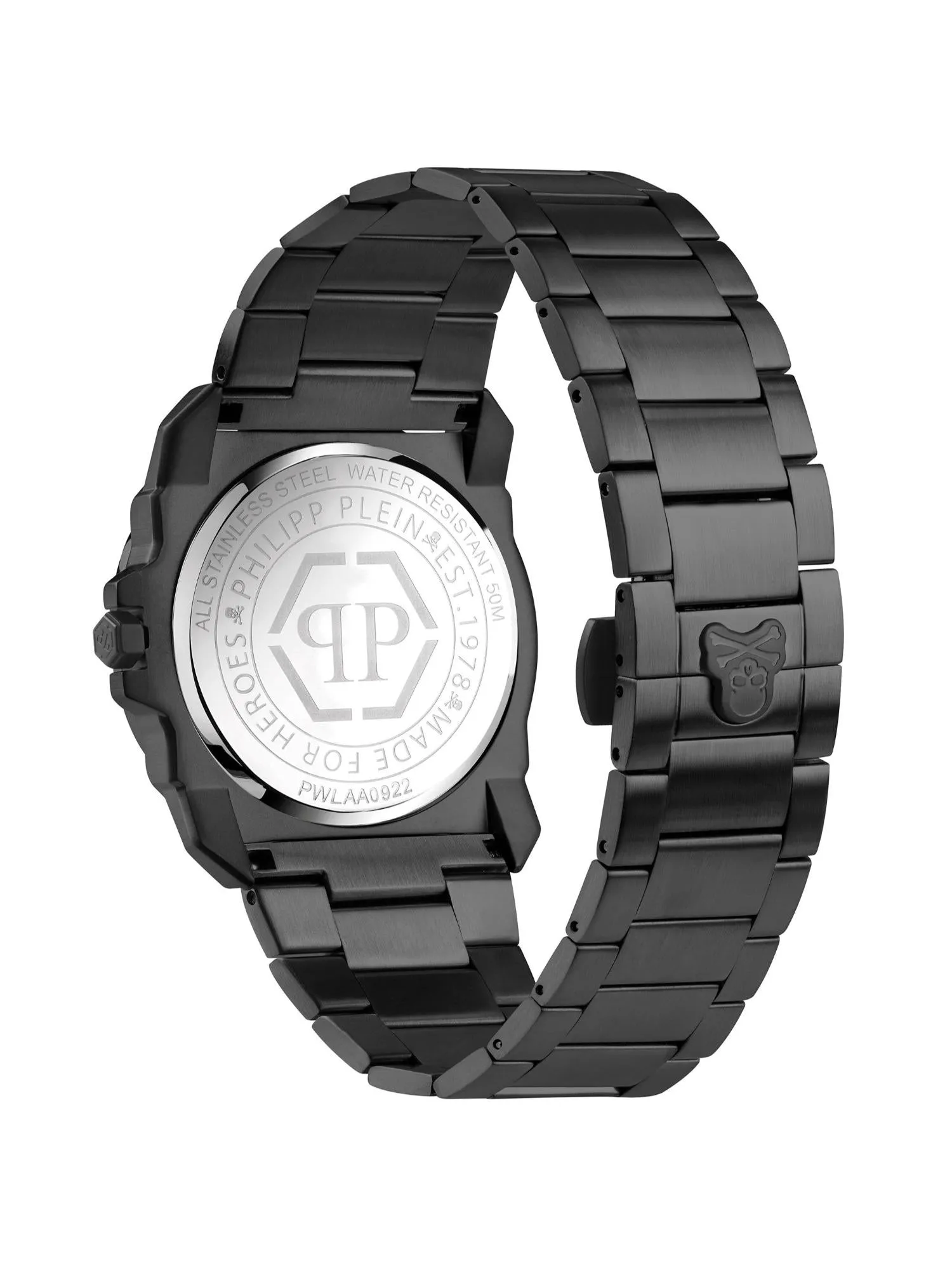 Philipp Plein Men 40 mm Size Black Dial Analog Watch - PWLAA0922