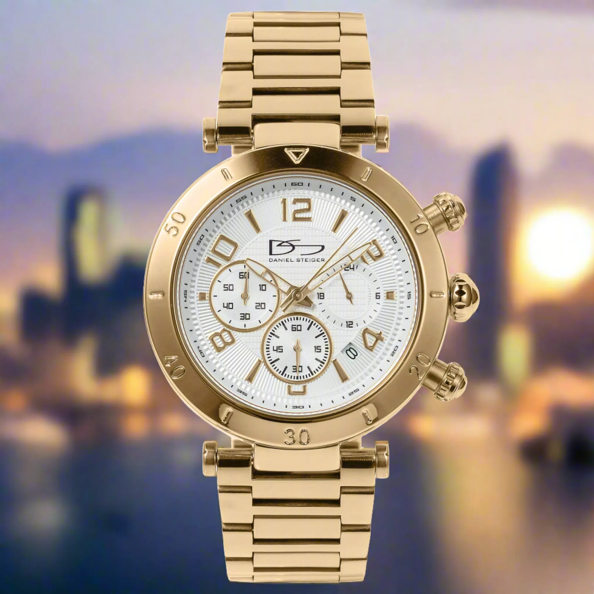 Pinnacle Gold Men's Watch