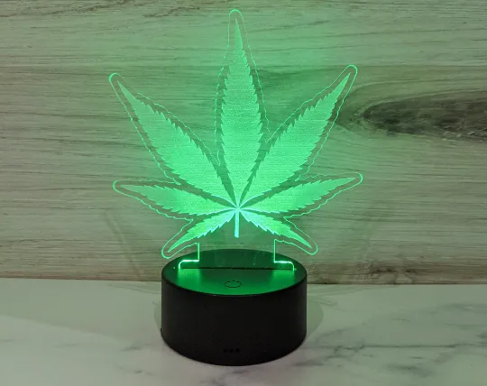 Pot Leaf LED Light