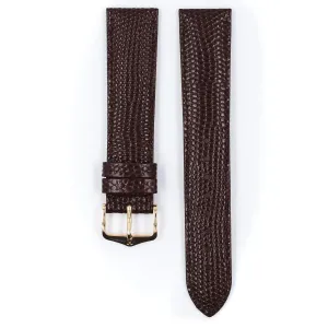 Rainbow - 18mm Brown Leather Watch Strap
