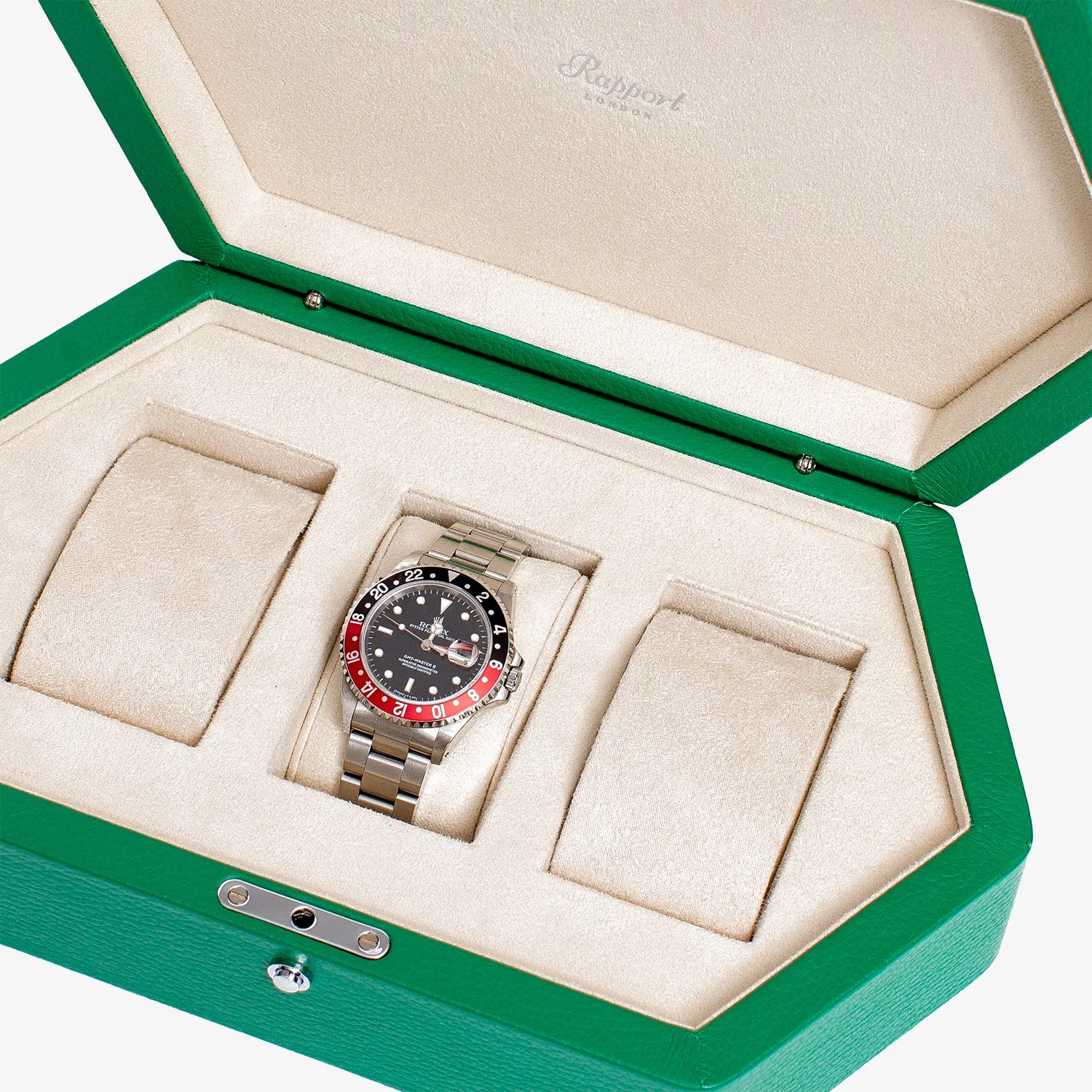 Rapport Portobello watch box - green