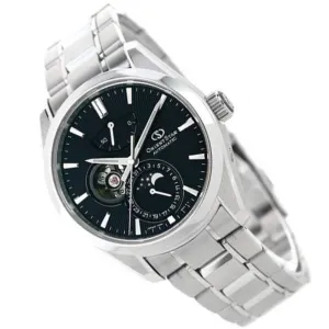 RE-AY0001B00B RE-AY0001B Orient Star Moon Phase Classic Automatic Open Heart Watch