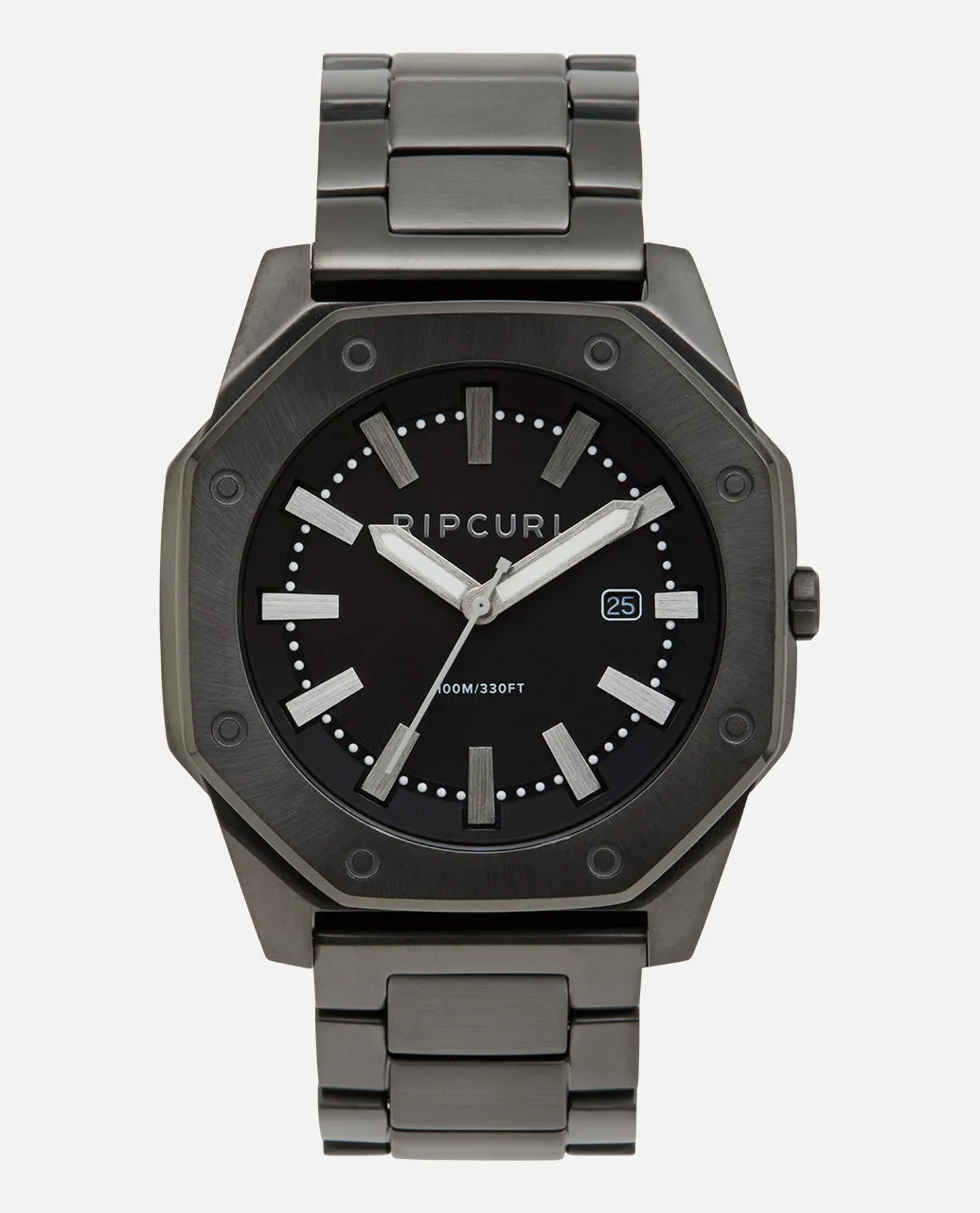 Regulator Stainless Steel Watch - Gun Metal