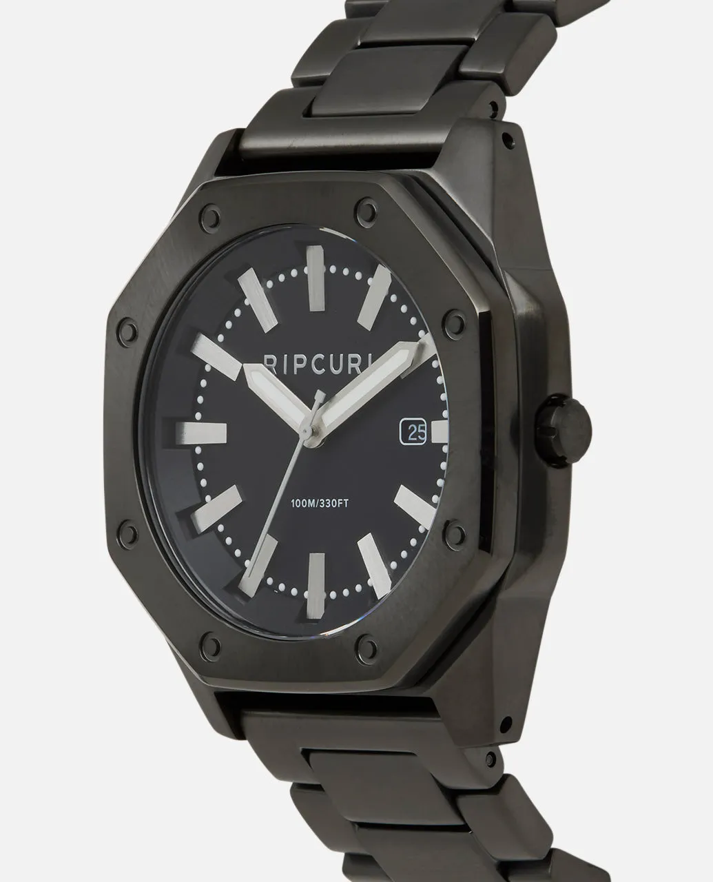 Regulator Stainless Steel Watch - Gun Metal