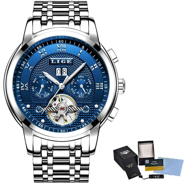 Relogio Mens Watches - Automatic Mechanical Watch Men