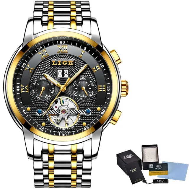 Relogio Mens Watches - Automatic Mechanical Watch Men