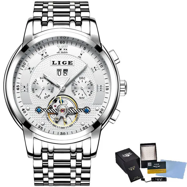 Relogio Mens Watches - Automatic Mechanical Watch Men