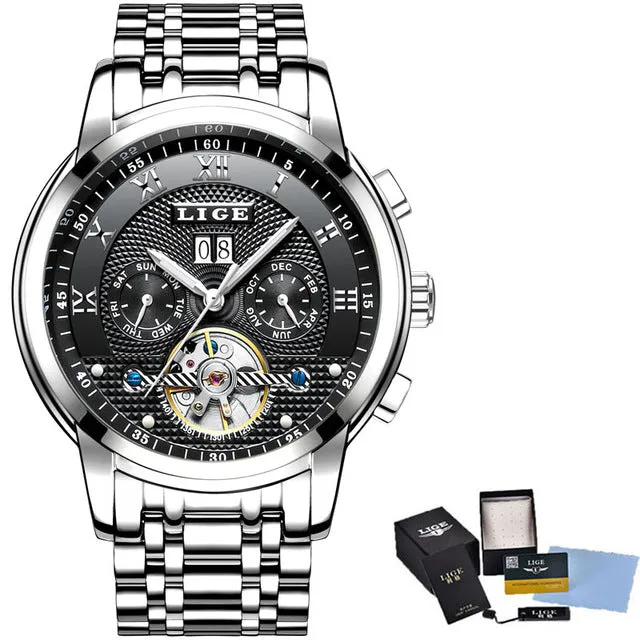 Relogio Mens Watches - Automatic Mechanical Watch Men