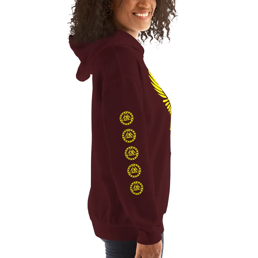ROYAL. | Urban Resort | RA PARTY ROYAL GRAND RISE Unisex Heavy Blend Hoodie YELLOW (4 VARIETIES)