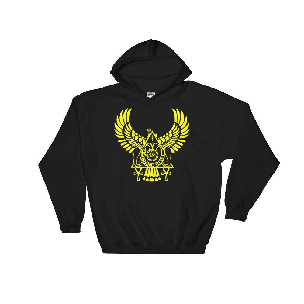 ROYAL. | Urban Resort | RA PARTY ROYAL GRAND RISE Unisex Heavy Blend Hoodie YELLOW (4 VARIETIES)