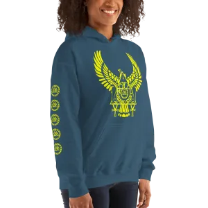 ROYAL. | Urban Resort | RA PARTY ROYAL GRAND RISE Unisex Heavy Blend Hoodie YELLOW (4 VARIETIES)