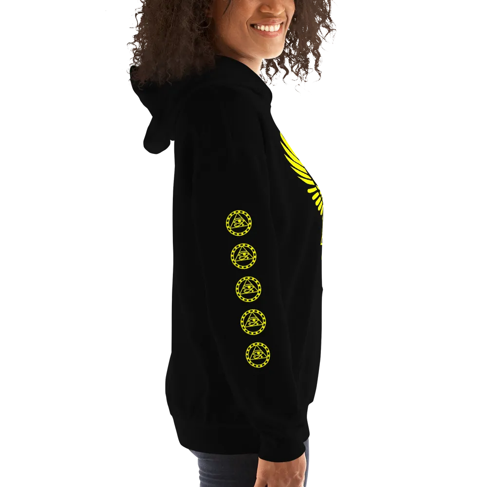 ROYAL. | Urban Resort | RA PARTY ROYAL GRAND RISE Unisex Heavy Blend Hoodie YELLOW (4 VARIETIES)