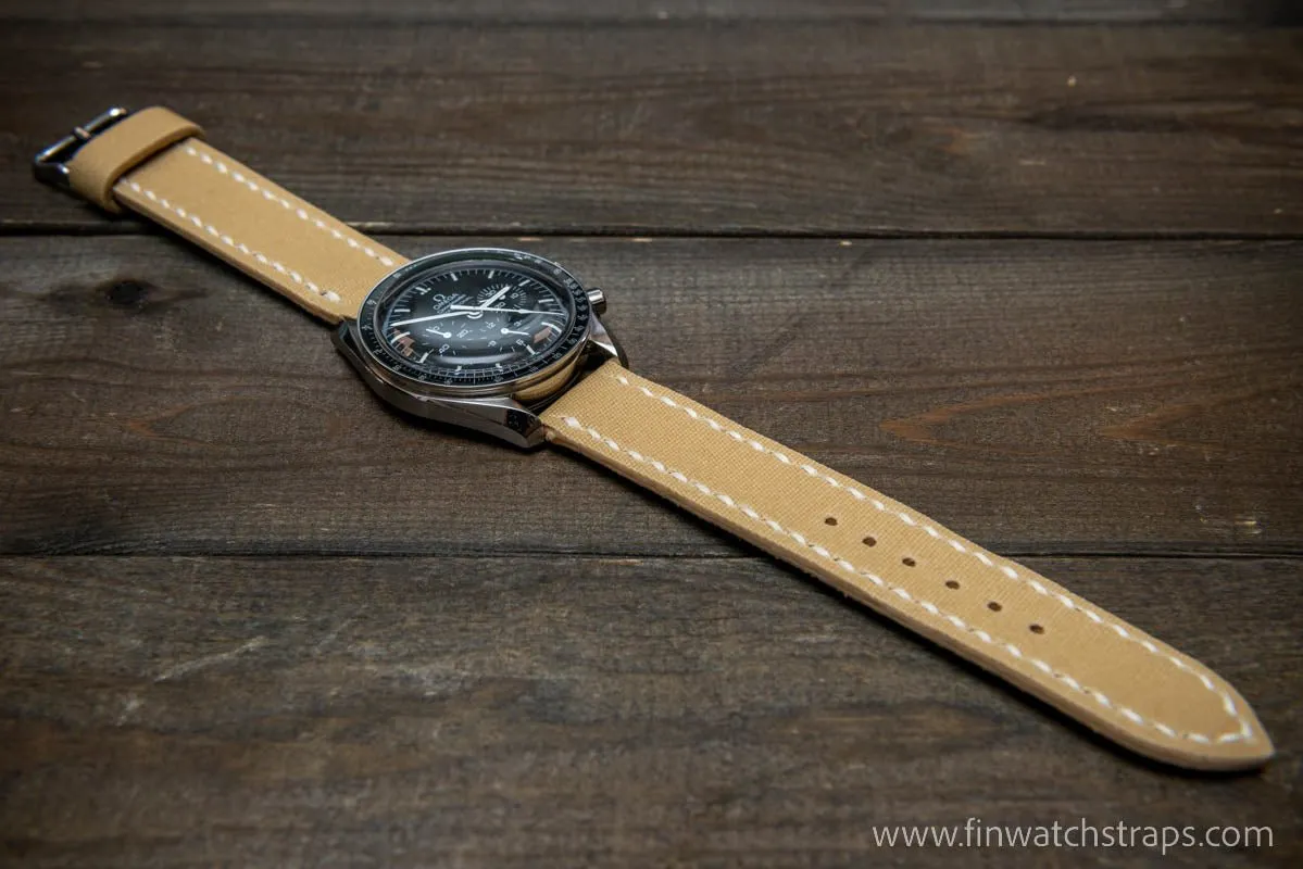 Sailcloth Marine Canvas handmade watch straps by FinWatchStraps®