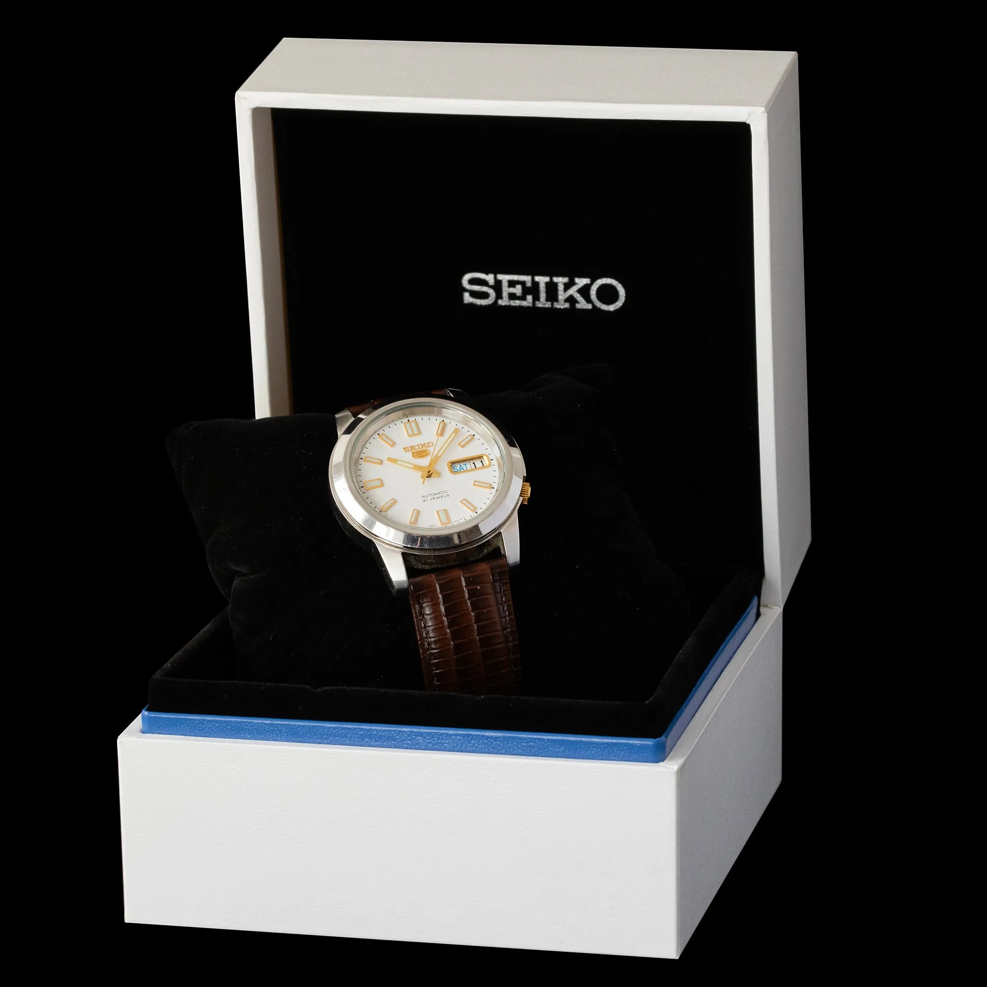 Seiko 5 - Automatic 21 Jewels Day Date 7S26-02W0