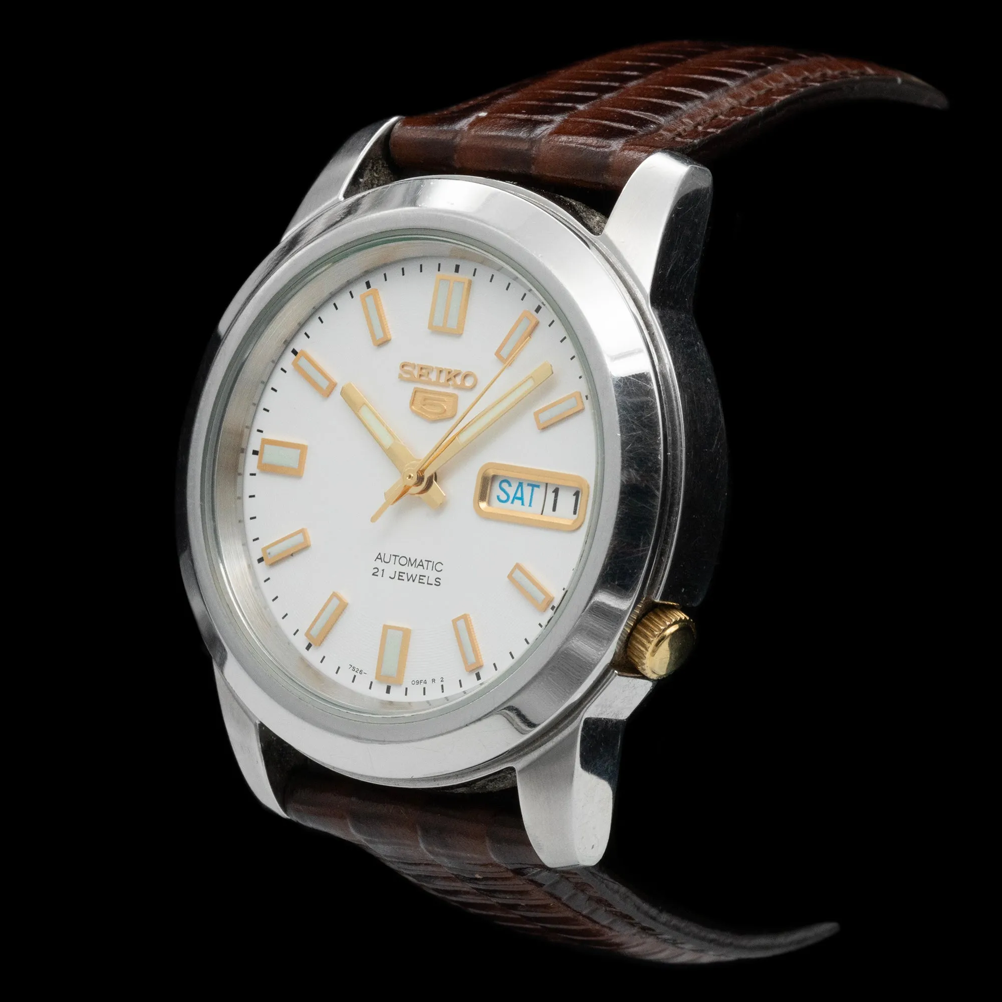 Seiko 5 - Automatic 21 Jewels Day Date 7S26-02W0