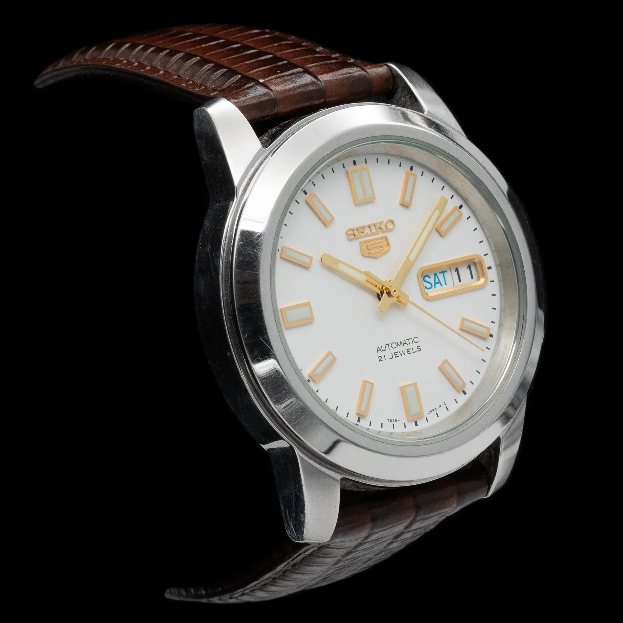 Seiko 5 - Automatic 21 Jewels Day Date 7S26-02W0