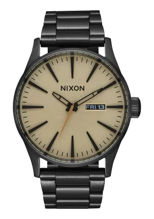 Sentry Leather Band - Black Gator