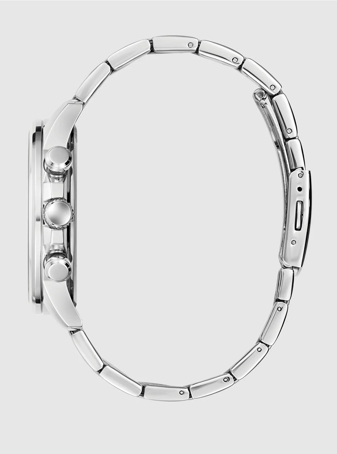 Silver Blue Dial Walker Watch