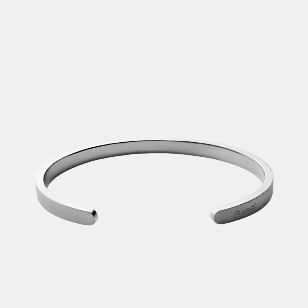 Singular Cuff (Matte Silver)
