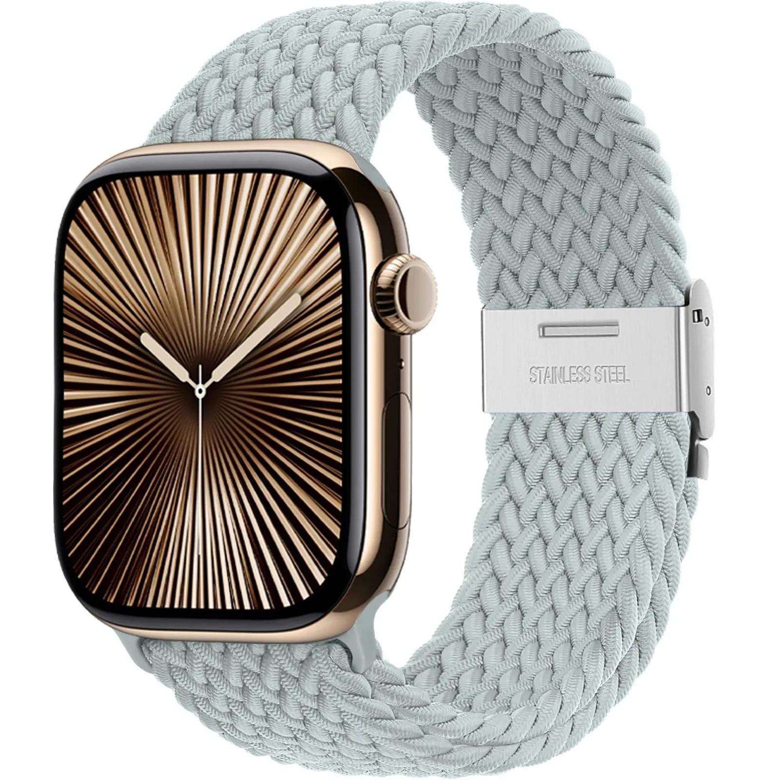 Strap For Apple watch band 46mm 45mm 44mm 49mm 40mm 41mm 42mm Braided loop correa bracelet iWatch series 10 8 9 7 5 se 6 4 Ultra