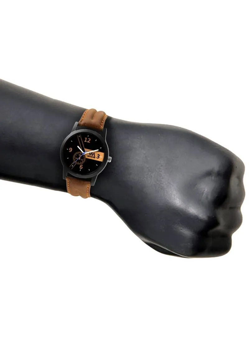 Stylish Watches for Boys and Men Combo Gift Set of 3