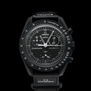 Swatch - 2024 Mission to MoonPhase 'New Moon Snoopy'