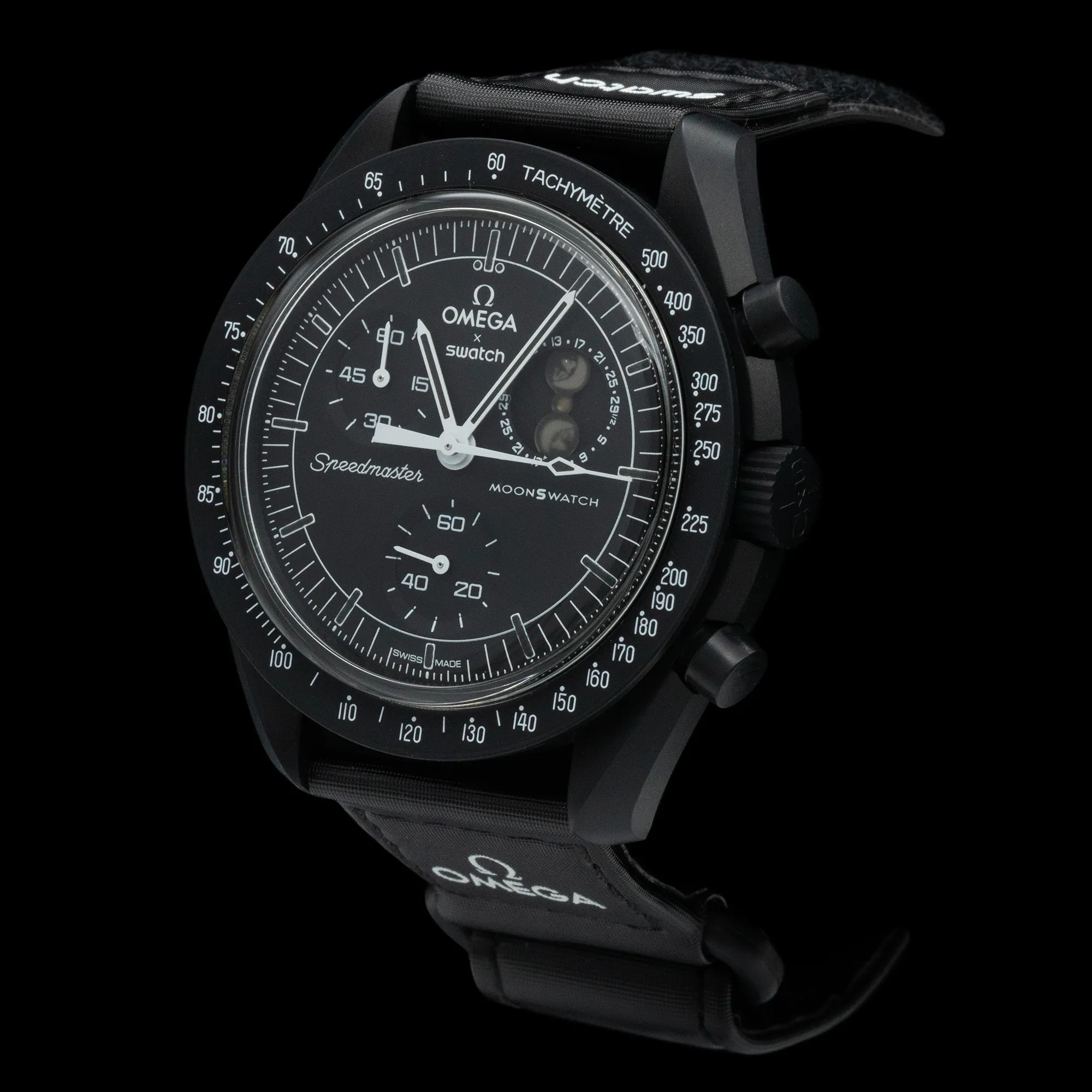 Swatch - 2024 Mission to MoonPhase 'New Moon Snoopy'