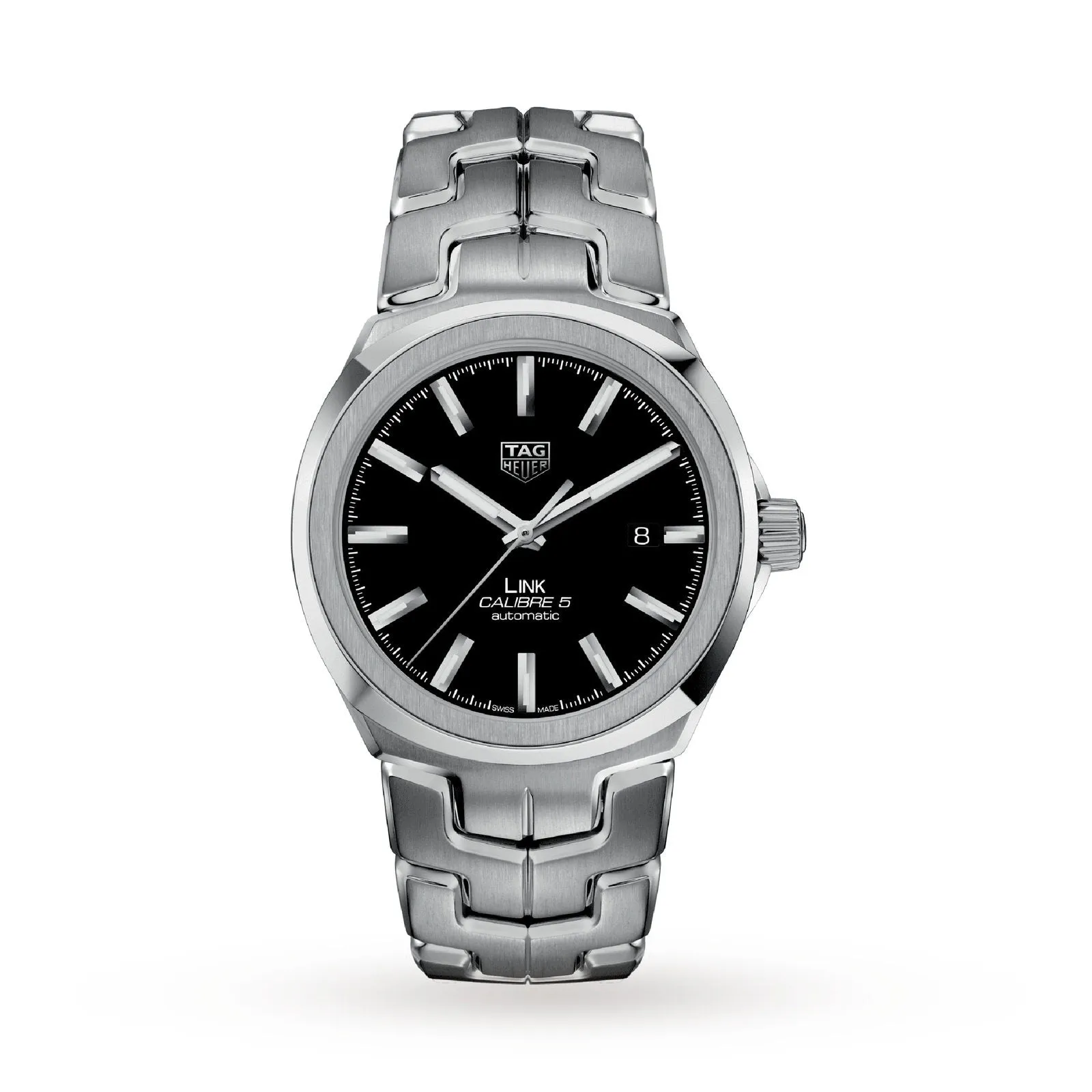 TAG Heuer Link Calibre 5 Mens 41mm Automatic Date Watch WBC2110.BA0603