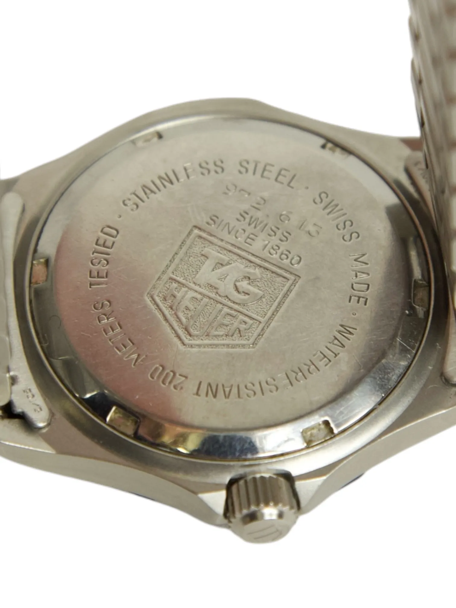 TAG Heuer Model 972.613 SIlver Watch