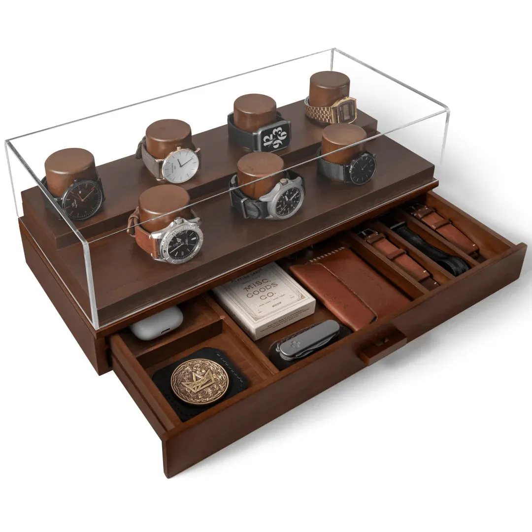 The Collector with Leather Padding