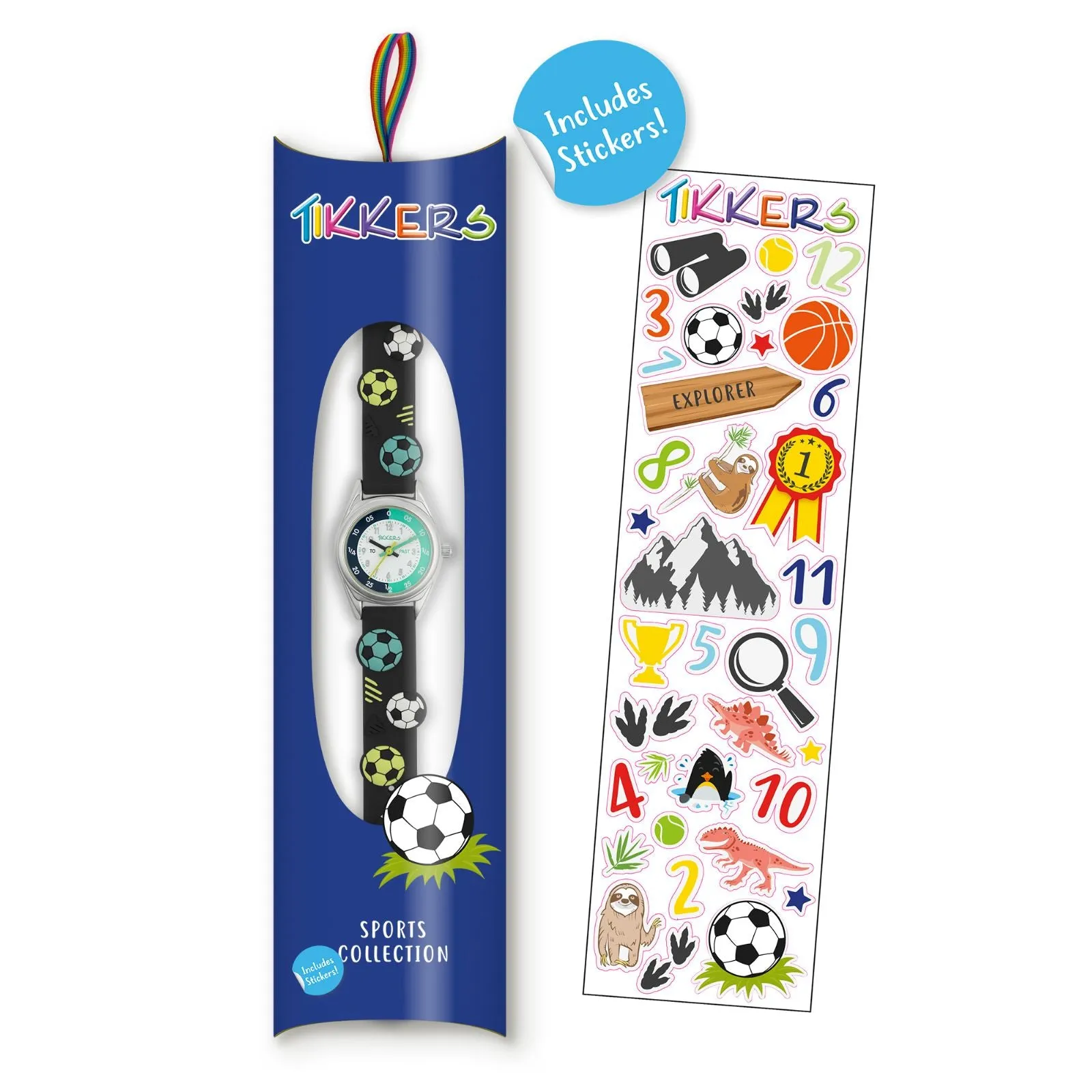 Tikkers Time Teacher Soccer Watch ATK1101