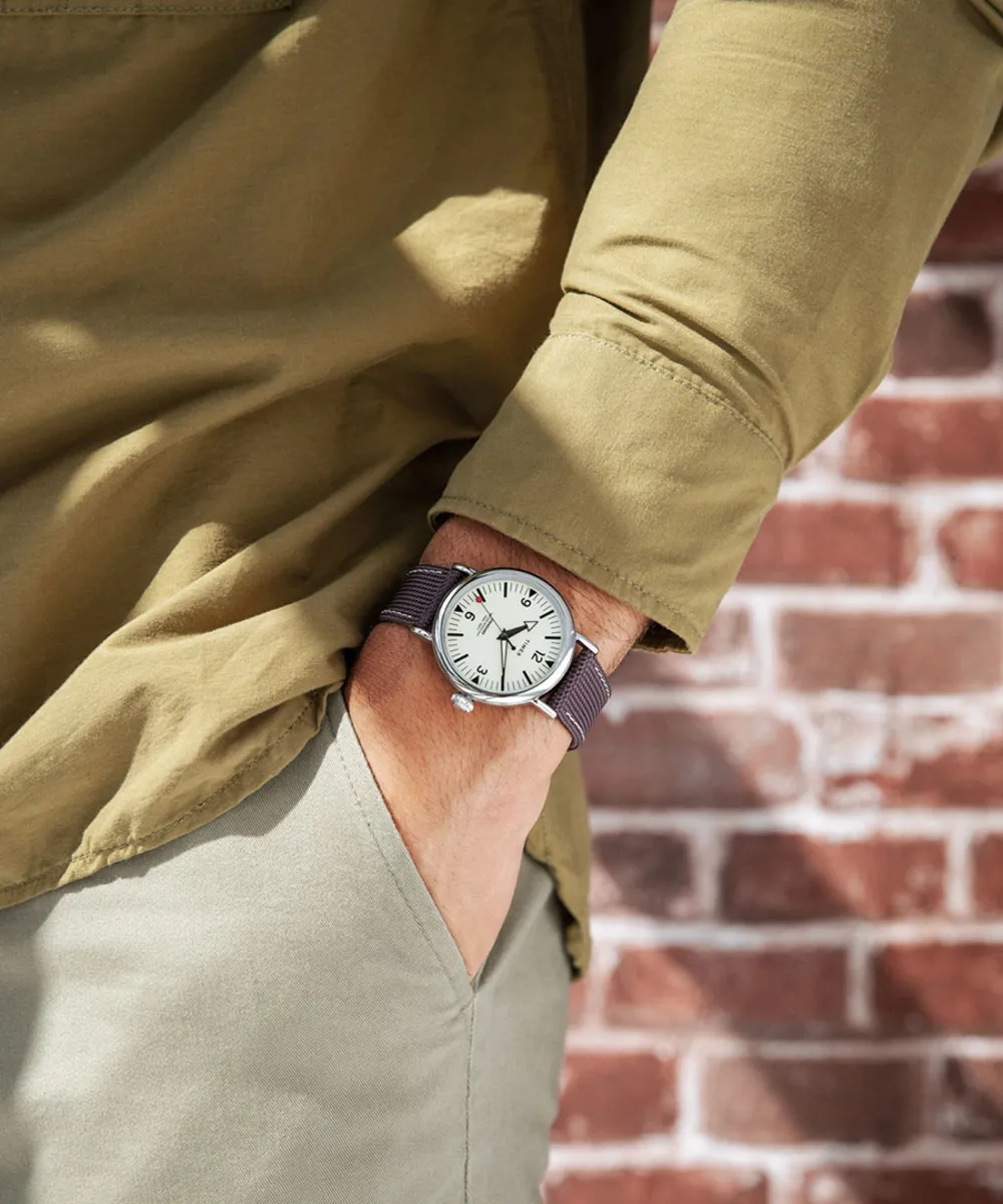 Timex Standard 40mm Fabric Strap Watch