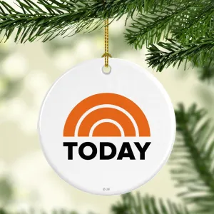TODAY Logo Double-Sided Ornament