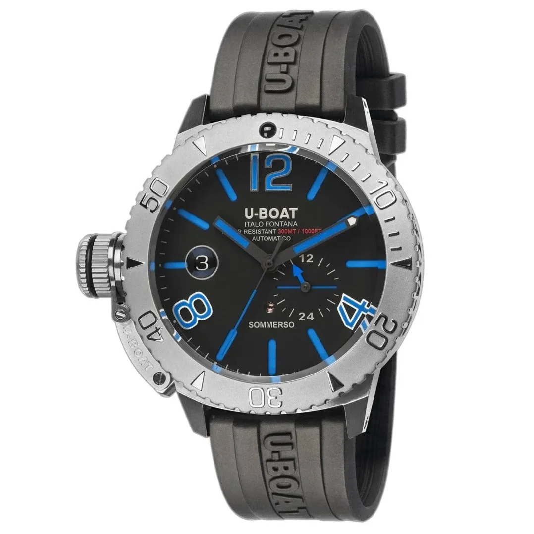 U-Boat Watch Automatic Watch Sommerso Diver Blue 9014